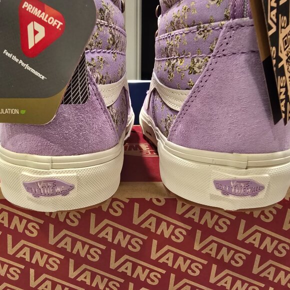 Vans Sk8-Hi DR MTE 2 Vintage Purple Men's Shoes Boots VN0009QMBUG Sz 9.5 NEW - Picture 8 of 11